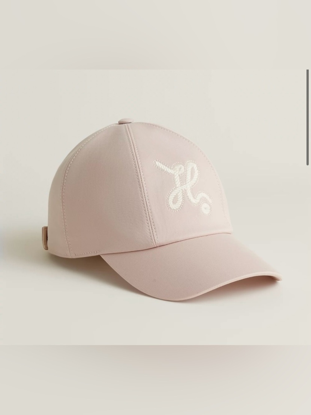 ☀️Hermes. Serena Nautic Cap/Hat Rose Sepia